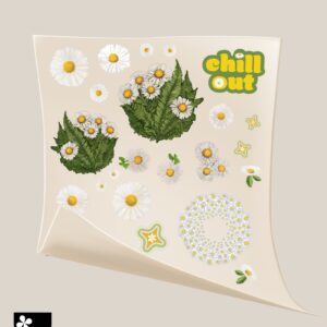 daisy decal sheet