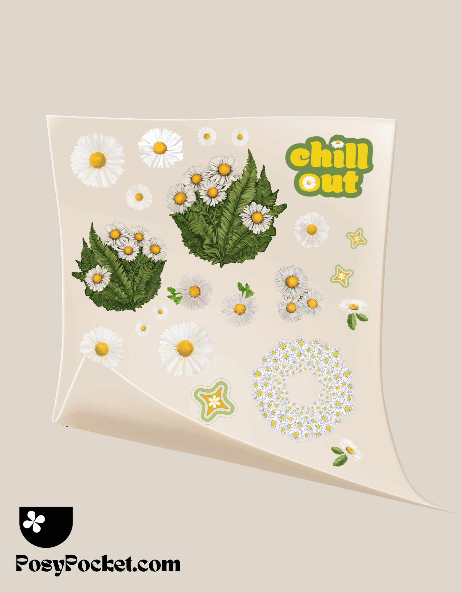 daisy decal sheet