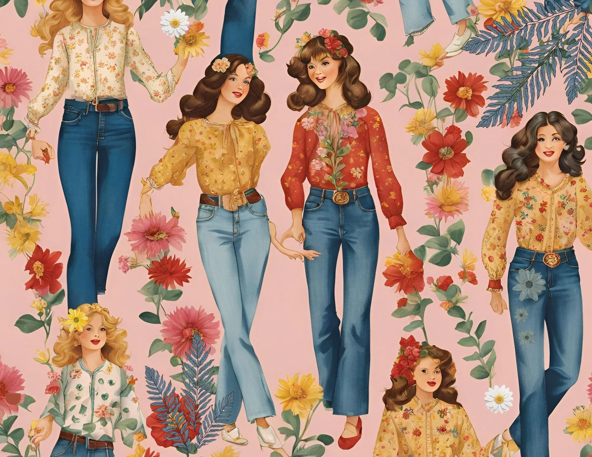 Denim Dilemmas, oopsie art printable download