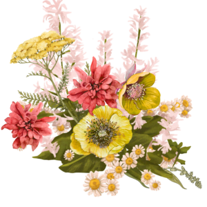 flower decal sept blooms statement decal picture